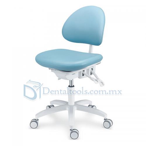 PLST-06 Serie Taburetes dentales ajustables silla de higienista para asistente de dentista