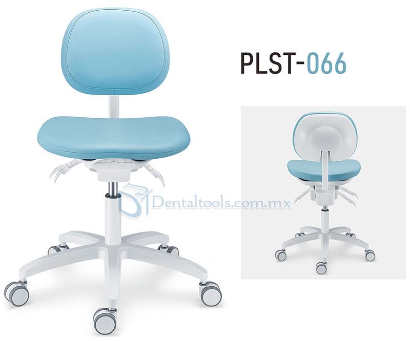 PLST-06 Serie Taburetes dentales ajustables silla de higienista para asistente de dentista