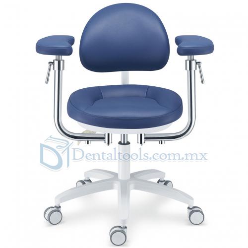 PLST-09 Serie Taburete ergonómico para microscopio dental con reposabrazos sillas para dentistas