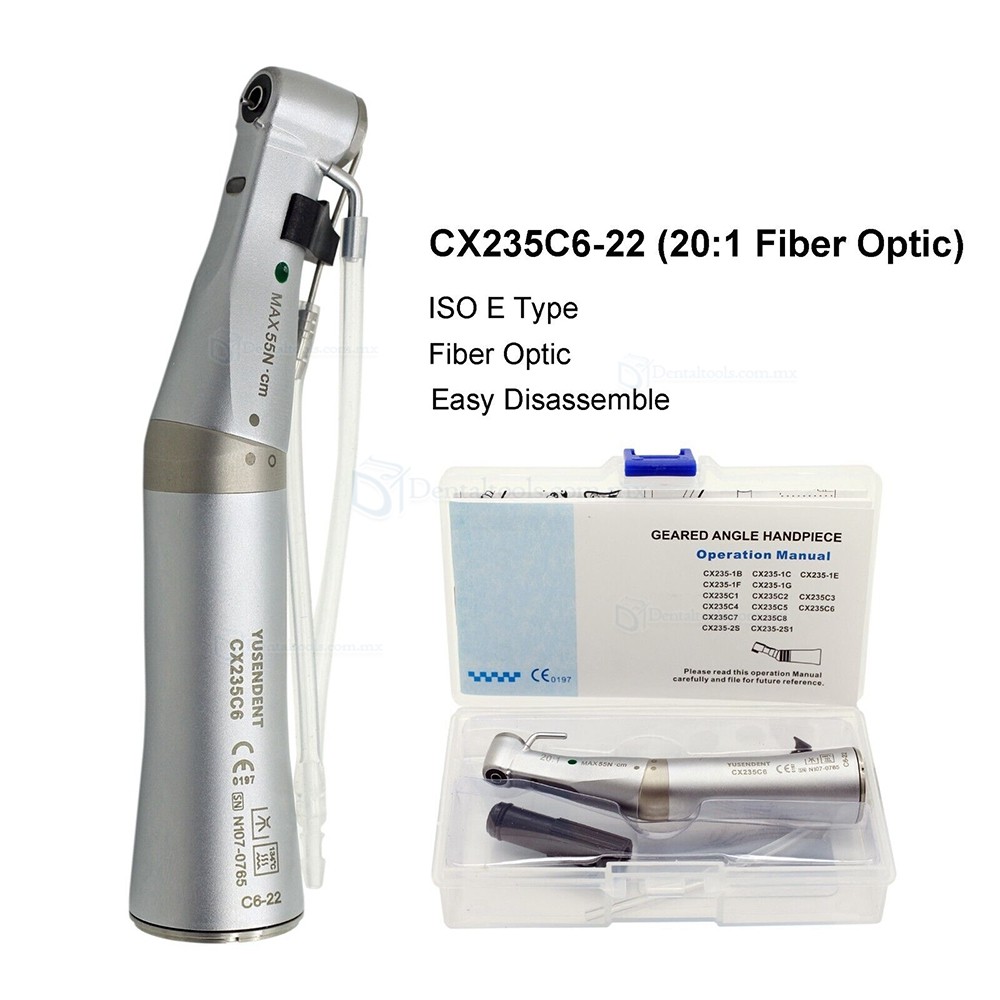 YUSENDENT COXO CX235C6-22 Contra Angulo 20:1 Reductor para Implante Dental