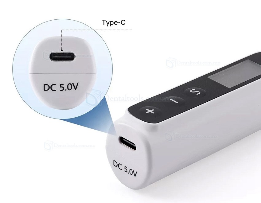 Kit de reducción interproximal IPR con pieza de mano de ortodoncia eléctrica con 5 tiras