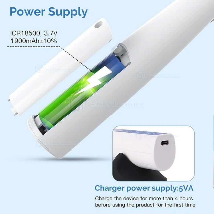 Kit de llave dinamométrica universal inalámbrica eléctrica para implantes dentales con 16 destornilladores