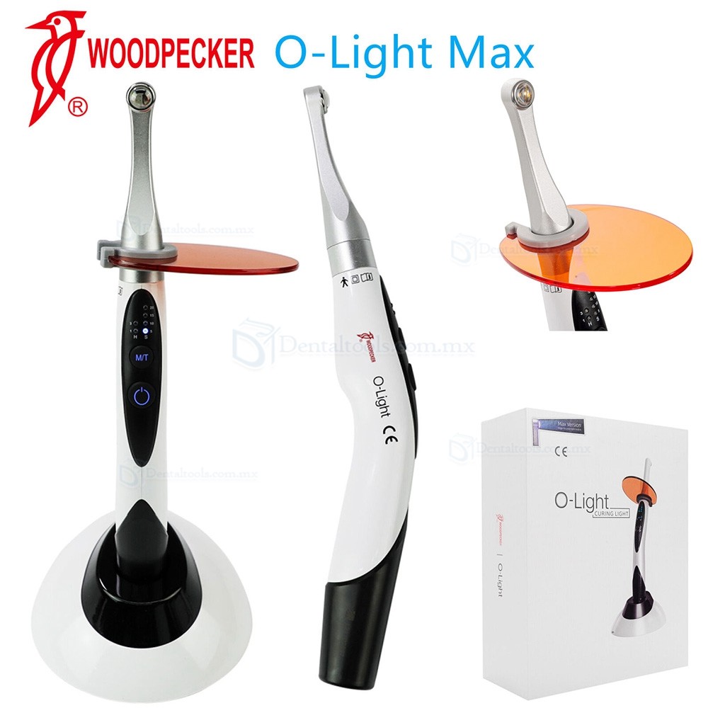 Woodpecker O-Light MAX Lámpara de Fotocurado LED de 1 Segundo Inalambrica Cabeza de Metal