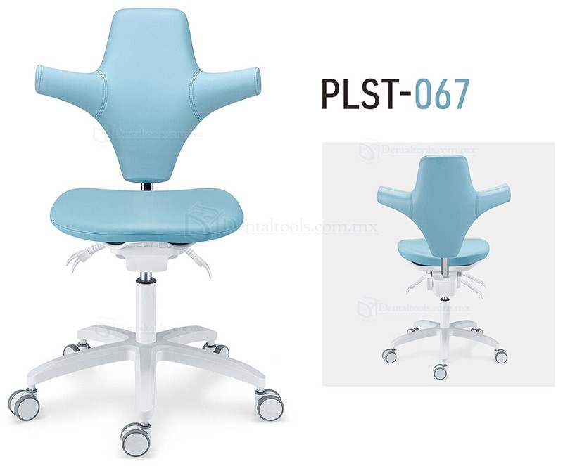 PLST-06 Serie Taburetes dentales ajustables silla de higienista para asistente de dentista