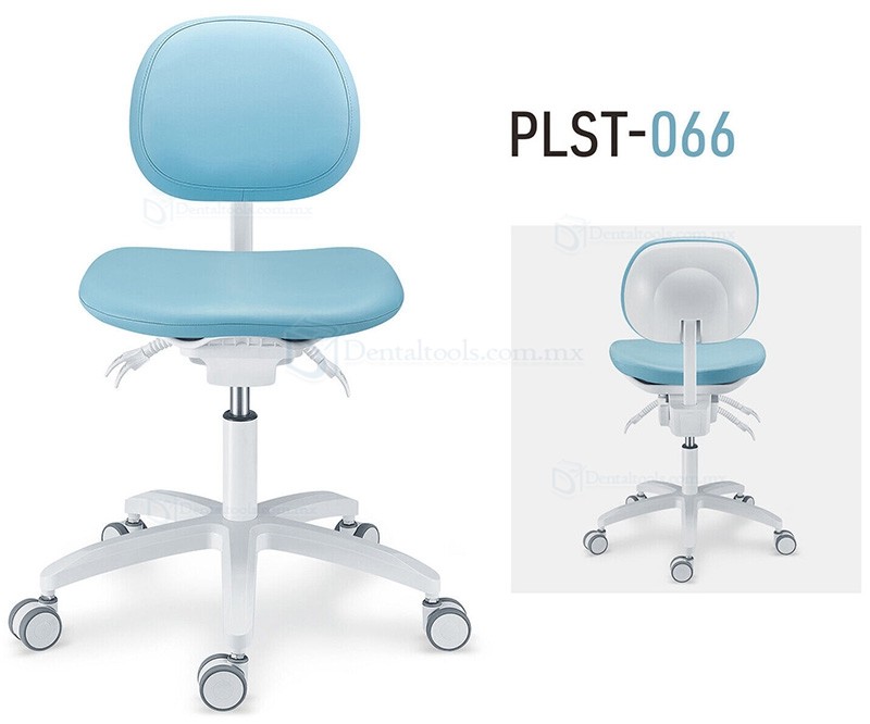 PLST-06 Serie Taburetes dentales ajustables silla de higienista para asistente de dentista