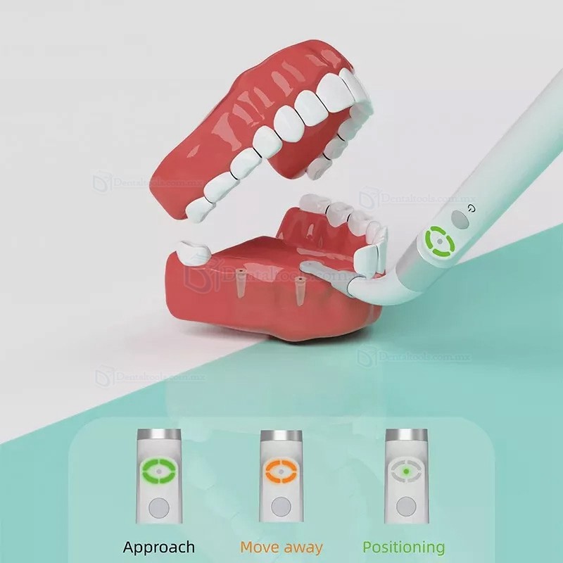 YAHOPE iD1 Detector de implantes localizador de implantes dentales sensor inteligente giratorio de 360°