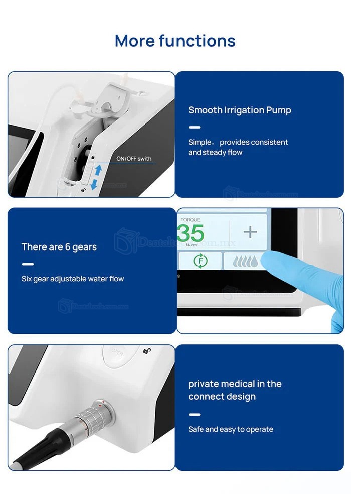 YAHOPE IMPLANT Surg Máquina quirúrgica de implantes dentales sin escobillas con contraángulo LED 20:1